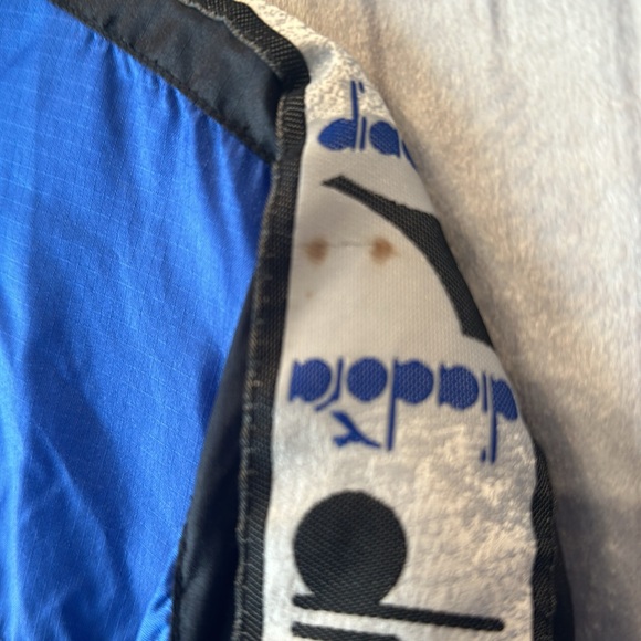 Vintage Matching Diadora Zip Track Jacket Windbreakers - Picture 3 of 14